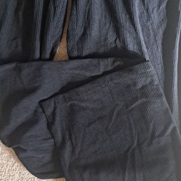 MEDIUM HALARA BAGGY CORDUROY ZIPPER/BUTTON PLICATED PANTS - Picture 7 of 9